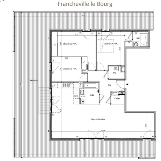 Annonces MORNANT : Appartement | FRANCHEVILLE (69340) | 105 m2 | 785 000 € 