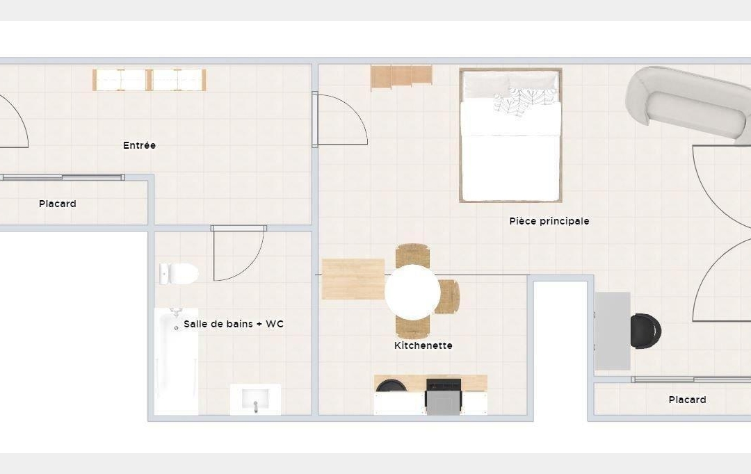 Annonces MORNANT : Appartement | GRIGNY (69520) | 28 m2 | 65 000 € 