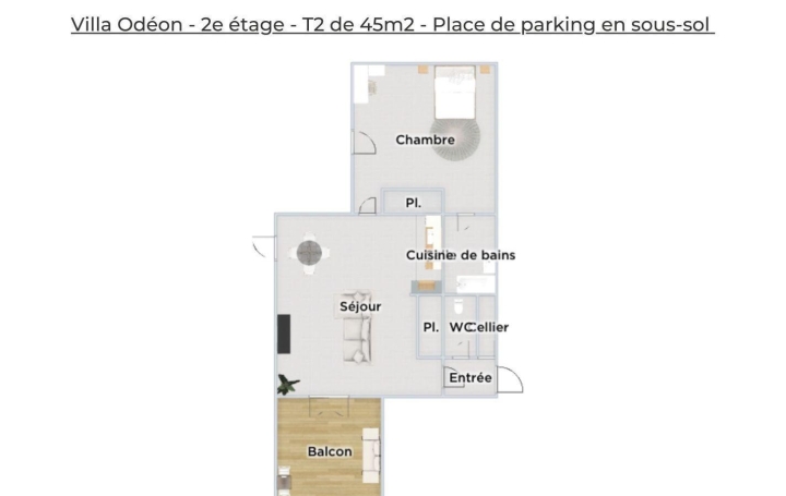 Annonces MORNANT : Appartement | PIERRE-BENITE (69310) | 45 m2 | 186 000 € 